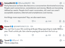 No amount of budgeting will fix this economy  X users debate rising cost of living