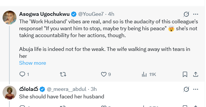 Wife reportedly confronts husbands colleague at Abuja office over Bolt ride history